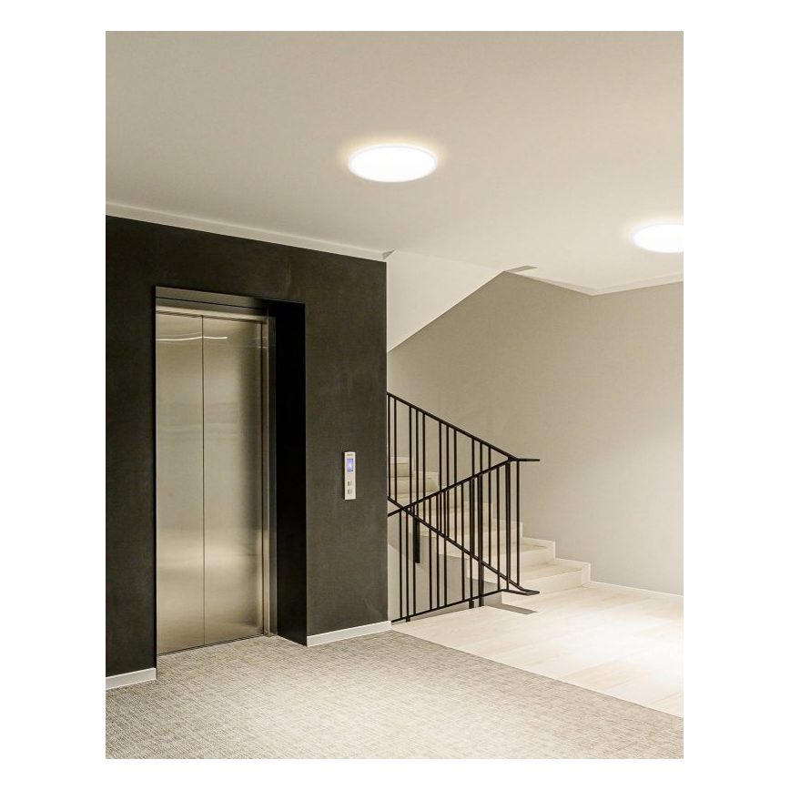 Eglo - LED φωτιστικό οροφής μπάνιου LED/20,2W/230V Ø 39 cm IP54 λευκό