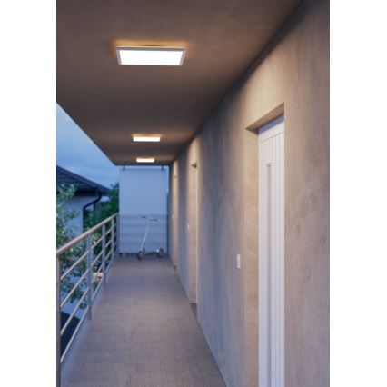 Eglo - LED φωτιστικό οροφής για μπάνιο LED/20,2W/230V 39x39 cm IP54 λευκό