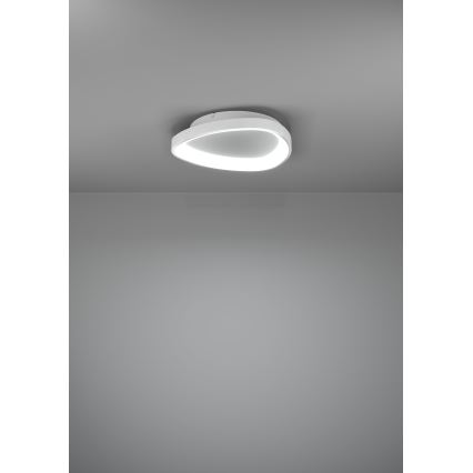 Eglo - LED Dimmable φωτιστικό οροφής LED/12W/230V 2700-6500K λευκό + τηλεχειριστήριο
