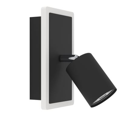 Eglo - LED επιτοίχιο σποτ φωτιστικό LED/7W/230V μαύρο