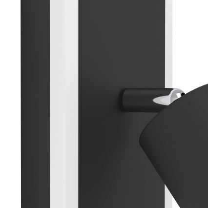 Eglo - LED επιτοίχιο σποτ φωτιστικό LED/7W/230V μαύρο