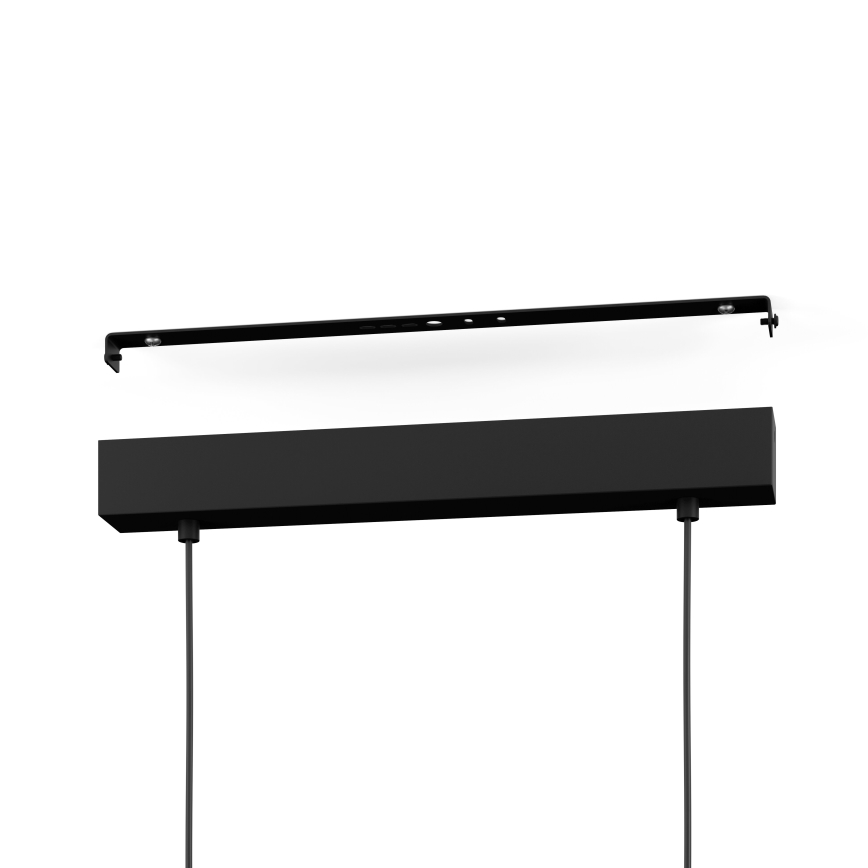 Eglo - Led Dimmable κρεμαστό φωτιστικό οροφής 2xLED/12,5W/230V+1xLED/15,5W 3000K μπεζ/μαύρο