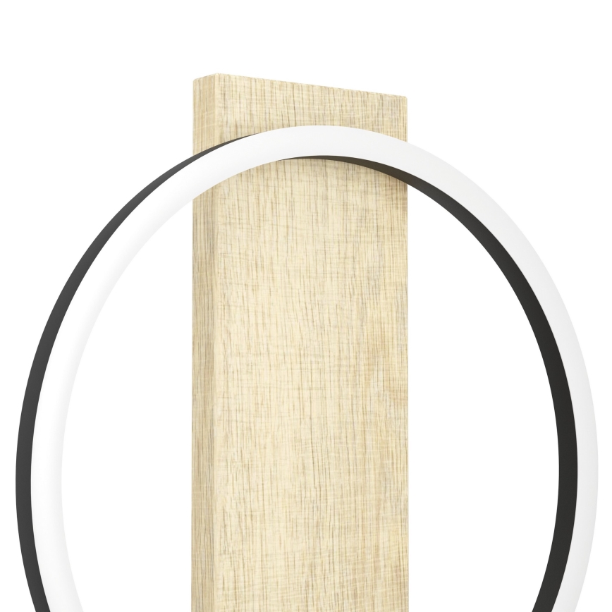 Eglo - Επιτραπέζιο φωτιστικό LED LED/12W/230V 3000K μπεζ/μαύρο