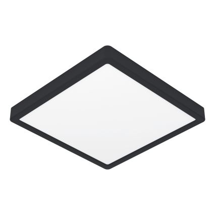 Eglo - LED RGBW ρυθμιζόμενο φωτιστικό οροφής για μπάνιο LED/17,8W/230V 2700-6500K διάμ. 39,9 cm IP44 μαύρο