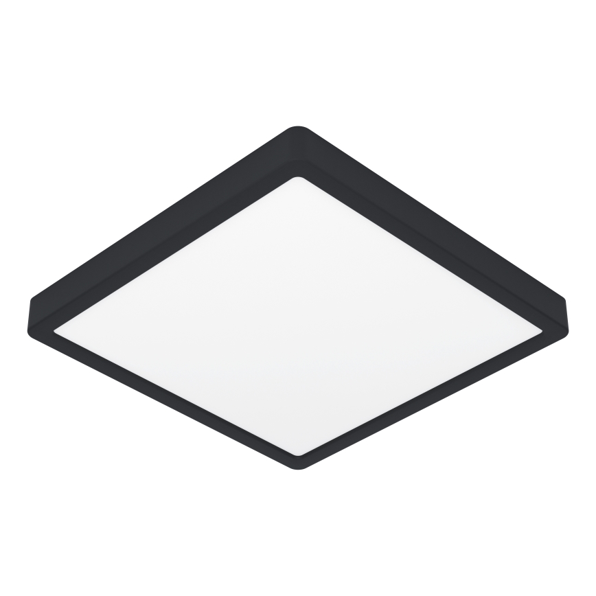 Eglo - LED RGBW ρυθμιζόμενο φωτιστικό οροφής για μπάνιο LED/17,8W/230V 2700-6500K διάμ. 39,9 cm IP44 μαύρο