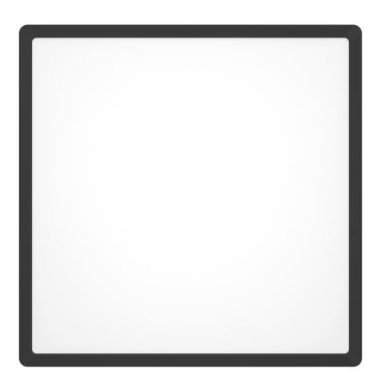 Eglo - LED RGBW ρυθμιζόμενο φωτιστικό οροφής για μπάνιο LED/17,8W/230V 2700-6500K διάμ. 39,9 cm IP44 μαύρο