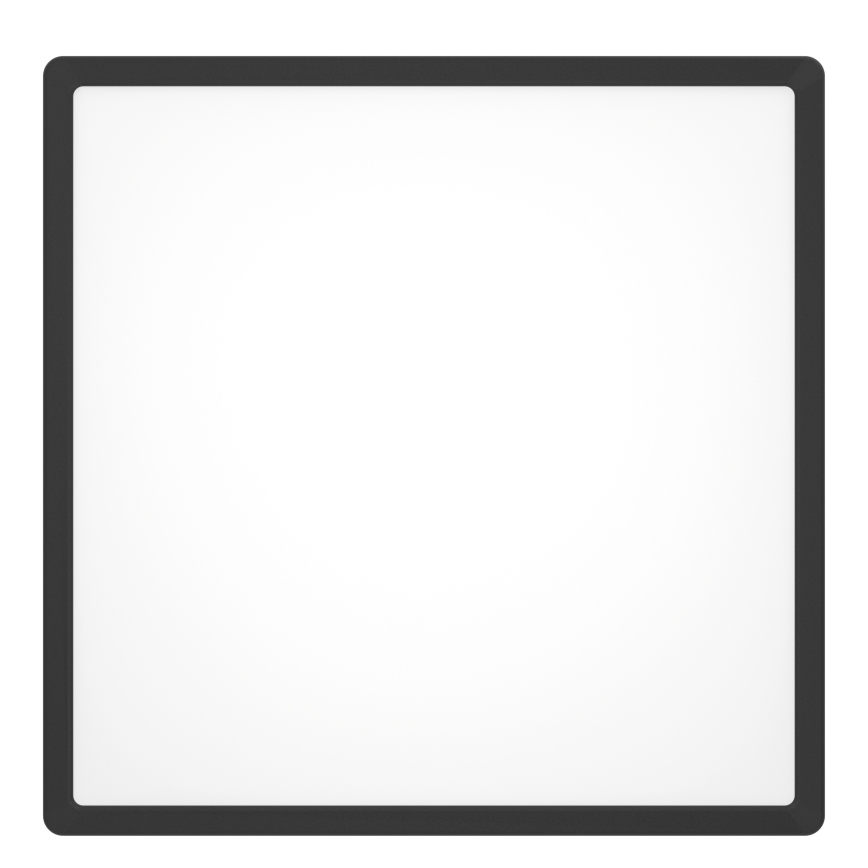 Eglo - LED RGBW ρυθμιζόμενο φωτιστικό οροφής για μπάνιο LED/17,8W/230V 2700-6500K διάμ. 39,9 cm IP44 μαύρο