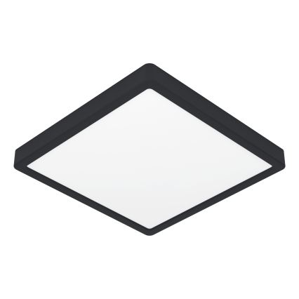 Eglo - LED RGBW Ρυθμιζόμενο φωτιστικό οροφής για μπάνιο LED/17,8W/230V 2700-6500K 39x39 cm IP44 μαύρο