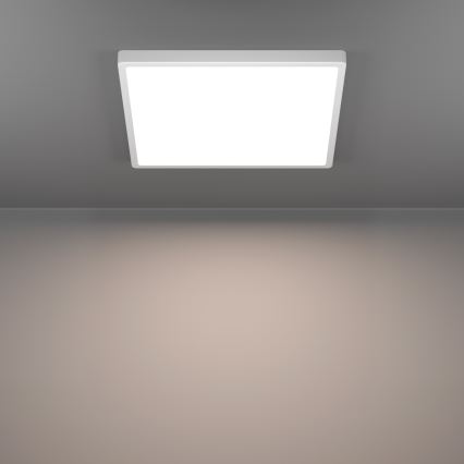 Eglo - LED RGBW ρυθμιζόμενο φωτιστικό οροφής για μπάνιο LED/17,8W/230V 2700-6500K διάμ. 39 cm IP44 λευκό