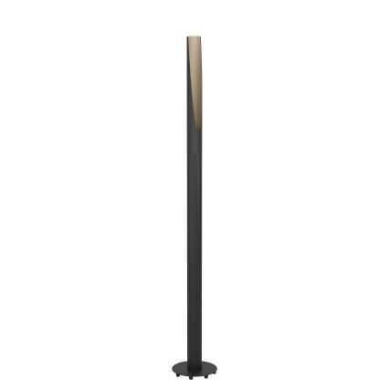 Eglo  - Επιδαπέδια λάμπα LED 1xGU10/4,5W/230V 3000K μαύρο/καφέ