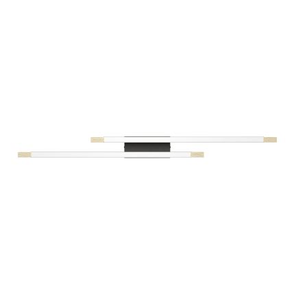 Eglo - LED Dimmable φωτιστικό οροφής 2xLED/10W/230V 3000K μαύρο/μπεζ