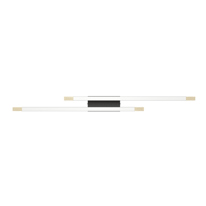 Eglo - LED Dimmable φωτιστικό οροφής 2xLED/10W/230V 3000K μαύρο/μπεζ