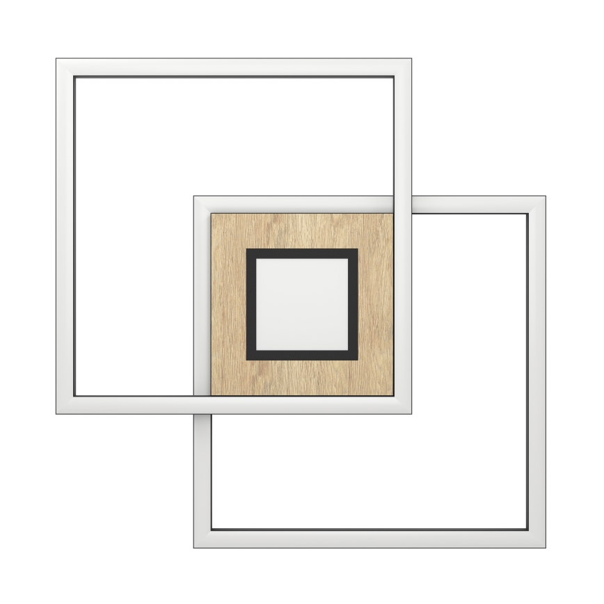Eglo - LED Dimmable φωτιστικό οροφής 2xLED/17W/230V +1xLED/4,2W 2700-6500K + τηλεχειριστήριο