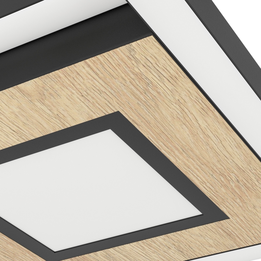 Eglo - LED Dimmable φωτιστικό οροφής 2xLED/17W/230V +1xLED/4,2W 2700-6500K + τηλεχειριστήριο
