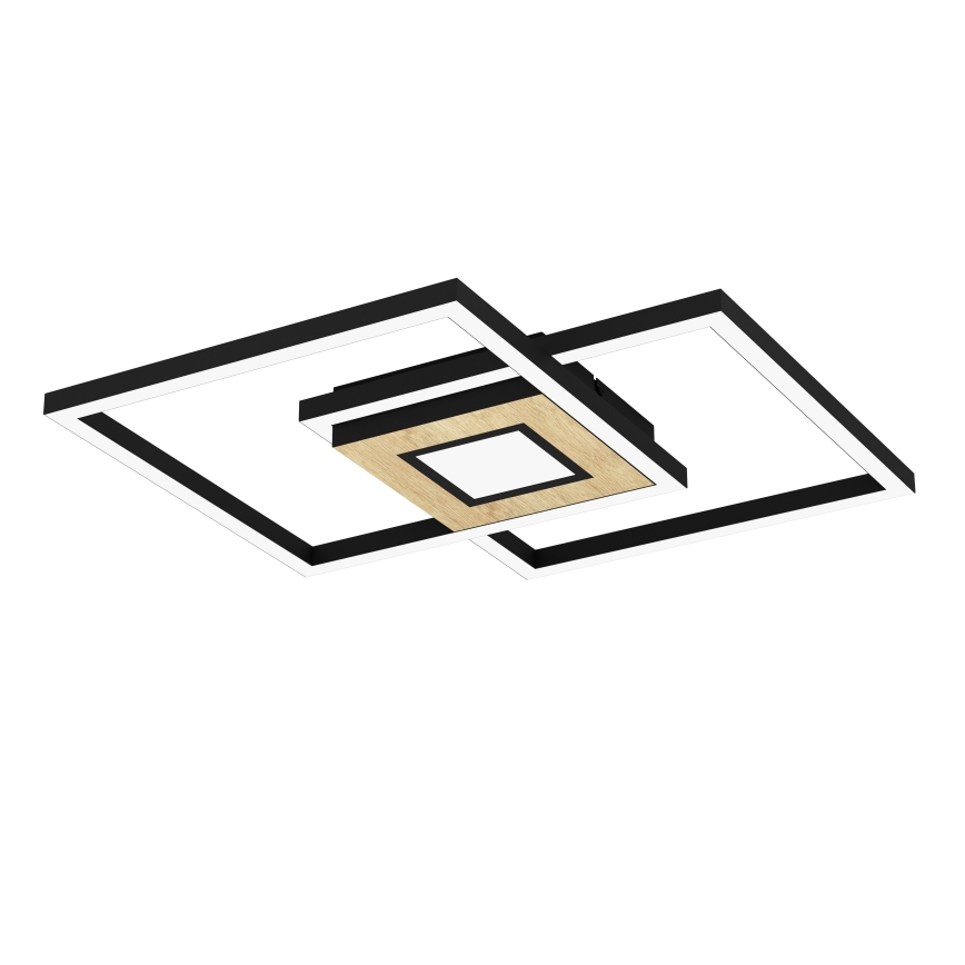 Eglo - LED ρυθμιζόμενο φωτιστικό οροφής 2xLED/17W/230V +LED/4,2W 2700-6500K + τηλεχειριστήριο