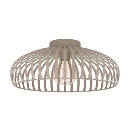 Eglo - Φωτιστικό οροφής 1xE27/40W/230V διάμ. 43 cm σε απόχρωση άμμου