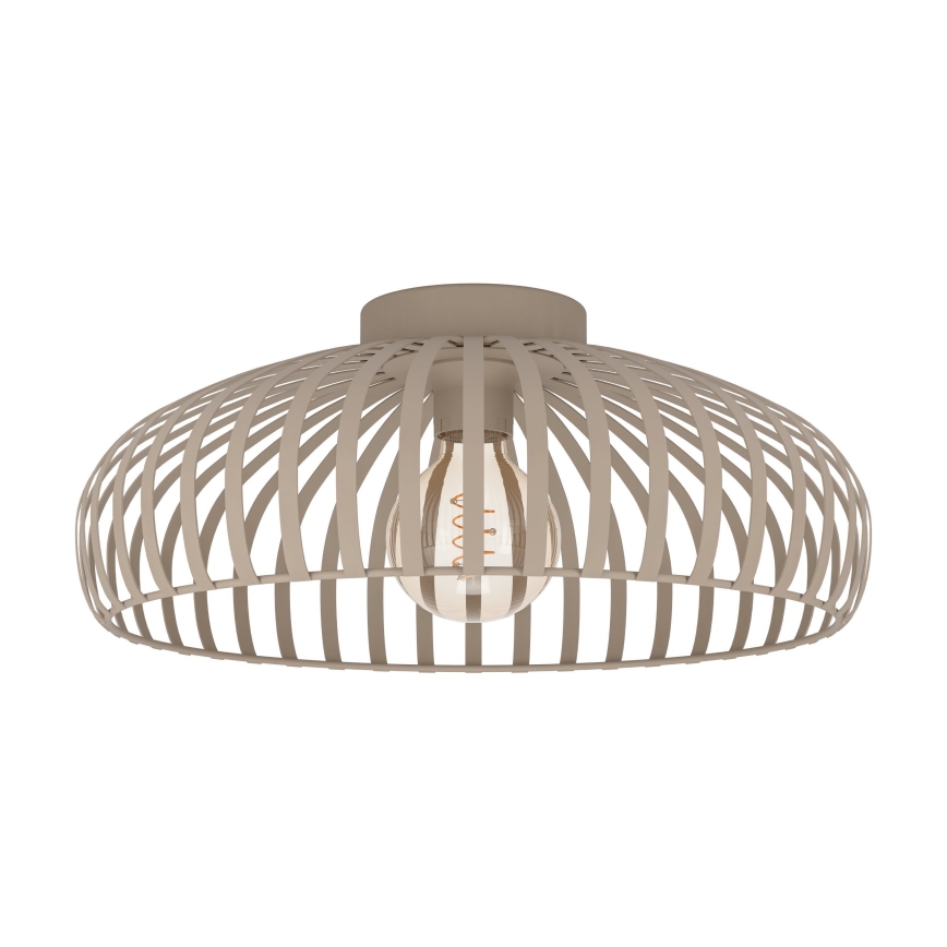 Eglo - Φωτιστικό οροφής 1xE27/40W/230V διάμ. 43 cm σε απόχρωση άμμου