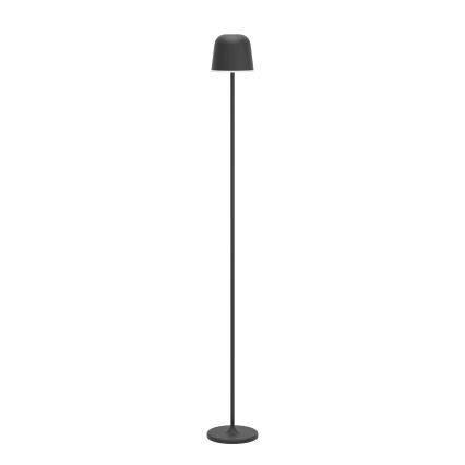 Eglo - LED Dimming Εξωτερικού χώρου επαναφορτιζόμενο επιδαπέδιο φωτιστικό LED/4,3W/5V 2400/3000/4000K IP54 μαύρο