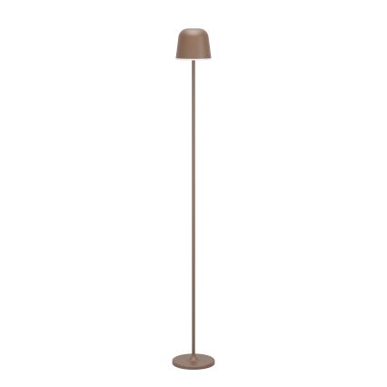 Eglo - LED Dimming Εξωτερικού χώρου επαναφορτιζόμενο επιδαπέδιο φωτιστικό LED/4,3W/230V 2400/3000/4000K IP54 καφέ