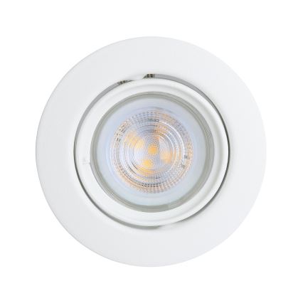 Eglo - ΣΕΤ 3x Χωνευτό Φωτιστικό LED 1xGU10/4W/230V λευκό