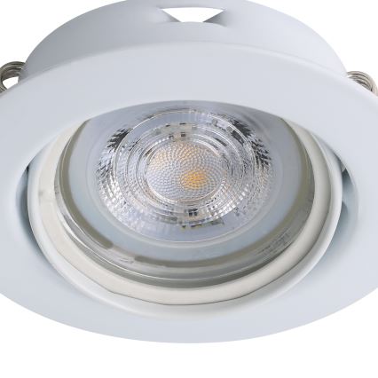 Eglo - ΣΕΤ 3x Χωνευτό Φωτιστικό LED 1xGU10/4W/230V λευκό