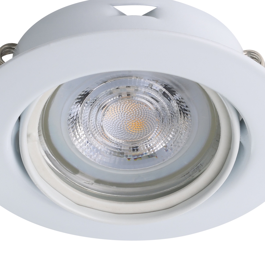 Eglo - ΣΕΤ 3x Χωνευτό Φωτιστικό LED 1xGU10/4W/230V λευκό