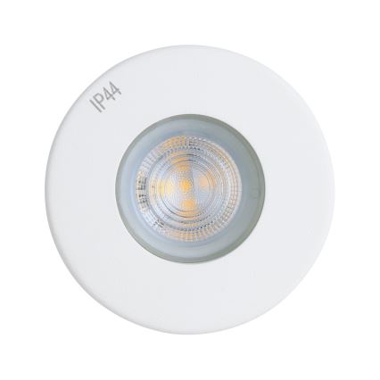 Eglo - ΣΕΤ 3xLED Χωνευτό φωτιστικό μπάνιου 1xGU10/4W/230V IP44 λευκό