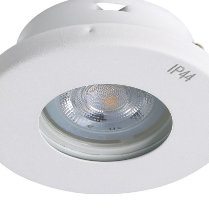 Eglo - ΣΕΤ 3xLED Χωνευτό φωτιστικό μπάνιου 1xGU10/4W/230V IP44 λευκό