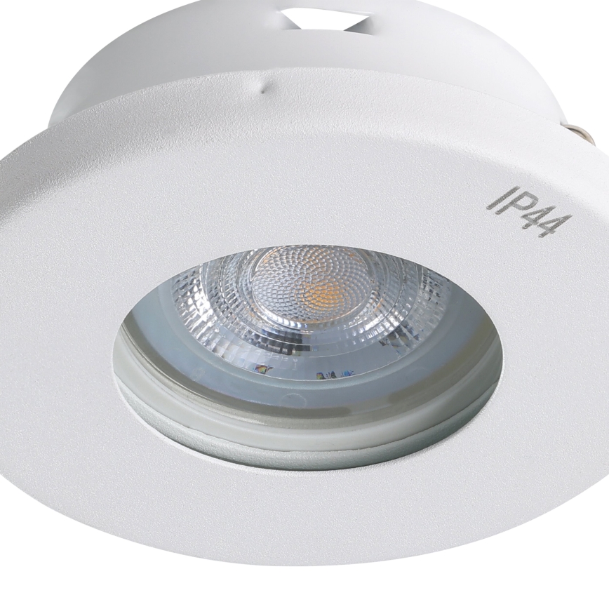 Eglo - ΣΕΤ 3xLED Χωνευτό φωτιστικό μπάνιου 1xGU10/4W/230V IP44 λευκό