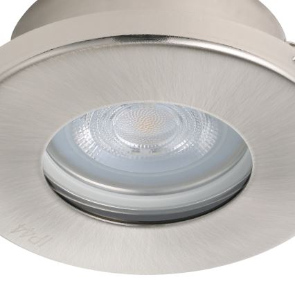 Eglo - ΣΕΤ 3xLED Χωνευτό φωτιστικό μπάνιου 1xGU10/4W/230V IP44 ματ χρώμιο