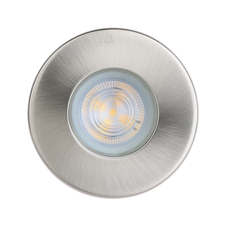 Eglo - ΣΕΤ 3xLED Χωνευτό φωτιστικό μπάνιου 1xGU10/4W/230V IP44 ματ χρώμιο