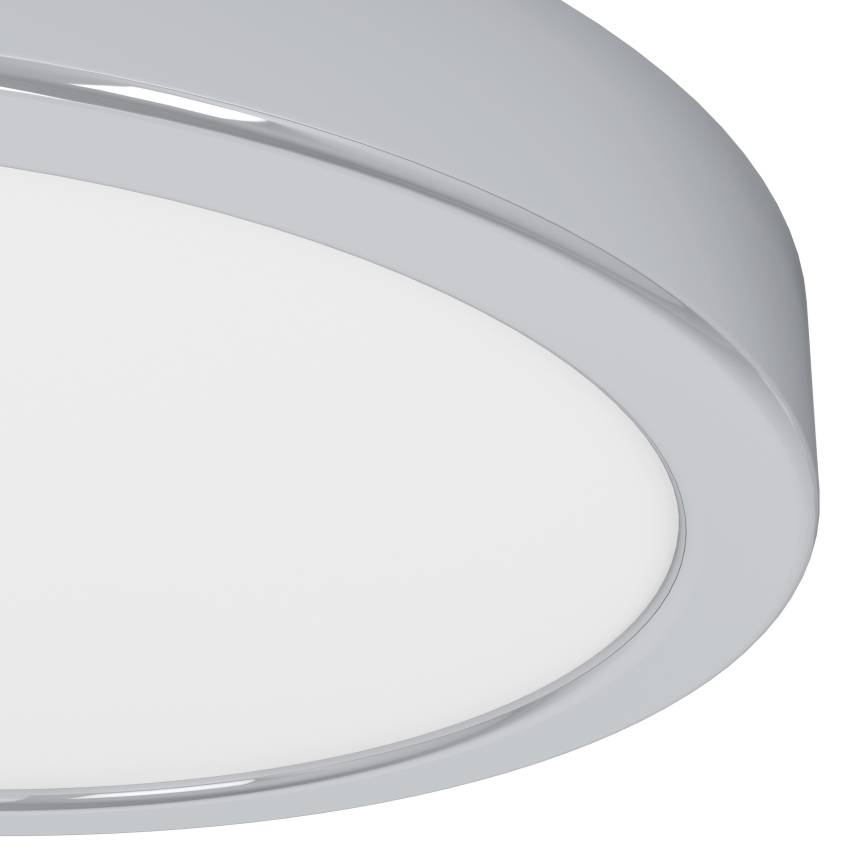 Eglo - Φωτιστικό οροφής LED για μπάνιο, 11,5W/230V, 2700/4000/6500K (επιλογή θερμοκρασίας χρώματος), διάμ. 21,1 εκ., IP44, γυαλιστερό χρώμιο