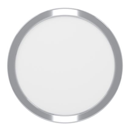 Eglo - Φωτιστικό οροφής LED για μπάνιο, 11,5W/230V, 2700/4000/6500K (επιλογή θερμοκρασίας χρώματος), διάμ. 21,1 εκ., IP44, γυαλιστερό χρώμιο