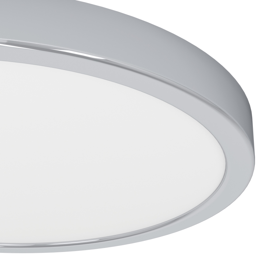 Eglo - LED πλαφονιέρα μπάνιου LED/14,2W/230V 2700/4000/6500K Ø 27,8 cm IP44 γυαλιστερό χρώμιο