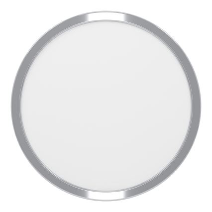 Eglo - LED πλαφονιέρα μπάνιου LED/14,2W/230V 2700/4000/6500K Ø 27,8 cm IP44 γυαλιστερό χρώμιο