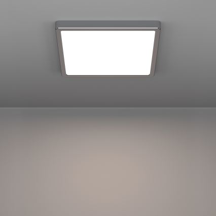 Eglo - LED φωτιστικό οροφής μπάνιου LED/13W/230V 2700/4000/6500K 29x29 cm IP44 γυαλιστερό χρώμιο