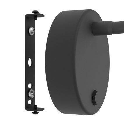 Eglo - Επιτοίχιο φωτιστικό LED με εύκαμπτο βραχίονα LED/3,8W/230V, μαύρο