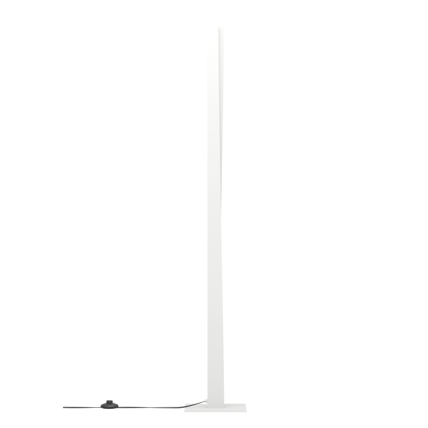 Eglo - LED RGBW Ρυθμιζόμενο επιδαπέδιο φωτιστικό LED/10,5W/230V + LED/15,2W 2700-6500K γκρι