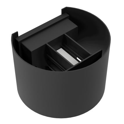 Eglo - Επιτοίχιο φωτιστικό LED για εξωτερικούς χώρους 2xLED/2,8W/230V IP54 μαύρο