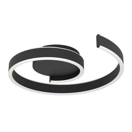 Eglo - Ρυθμιζόμενο φωτιστικό οροφής LED RGBW LED/37W/230V 3000-6500K μαύρο