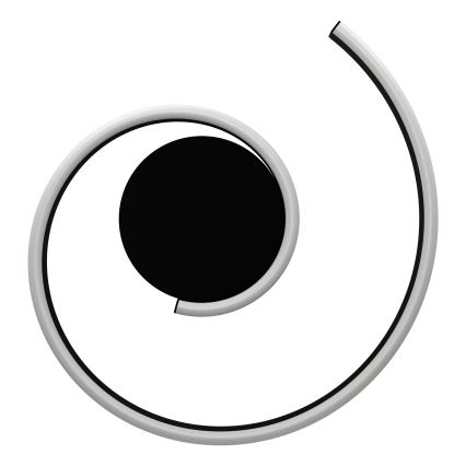 Eglo - Ρυθμιζόμενο φωτιστικό οροφής LED RGBW LED/37W/230V 3000-6500K μαύρο