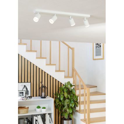 Eglo - LED RGBW Ρυθμιζόμενο σποτ φωτιστικό 4xLED/3,7W/230V 2700-6500K λευκό