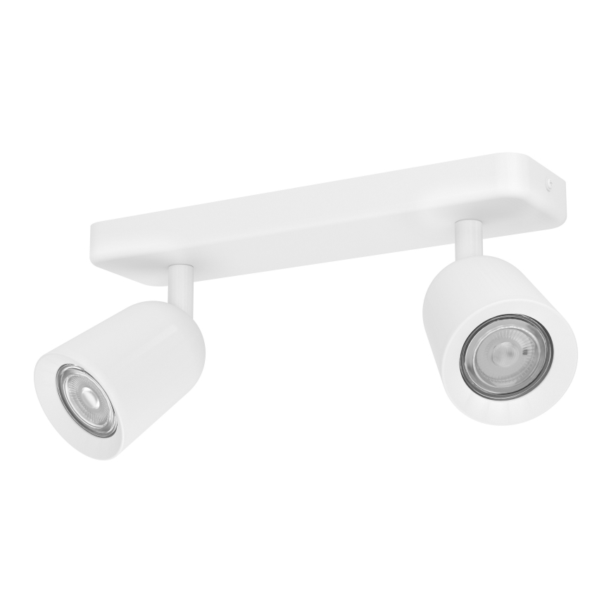 Eglo - Φωτιστικό σποτ 2xGU10/10W/230V λευκό
