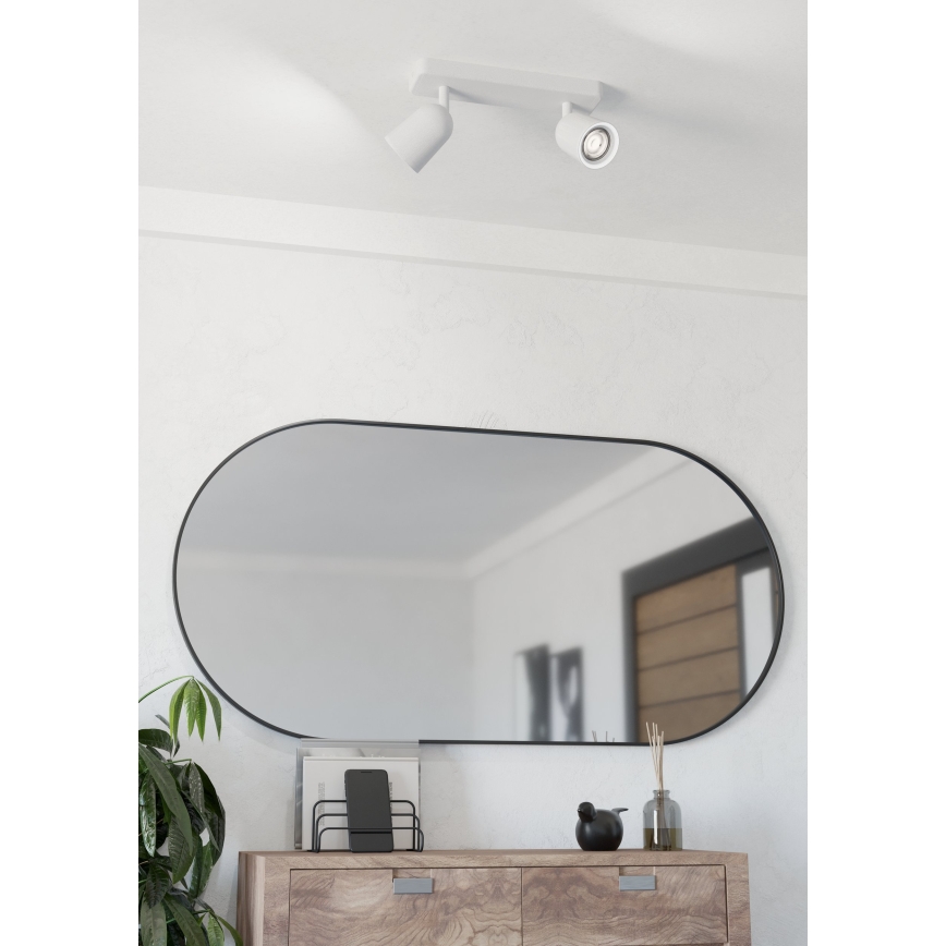 Eglo - Φωτιστικό σποτ 2xGU10/10W/230V λευκό