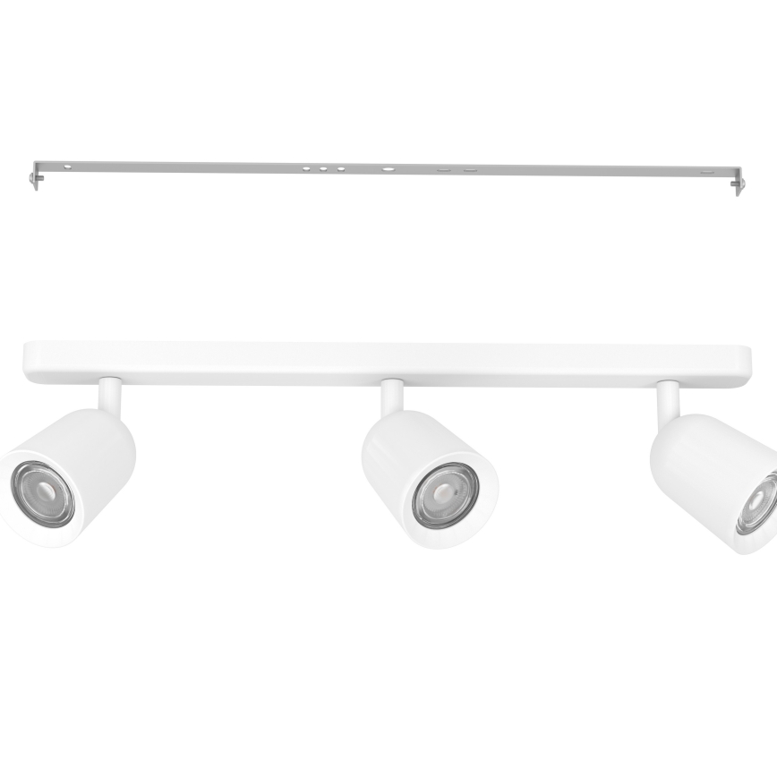 Eglo - Φωτιστικό σποτ 3xGU10/10W/230V λευκό