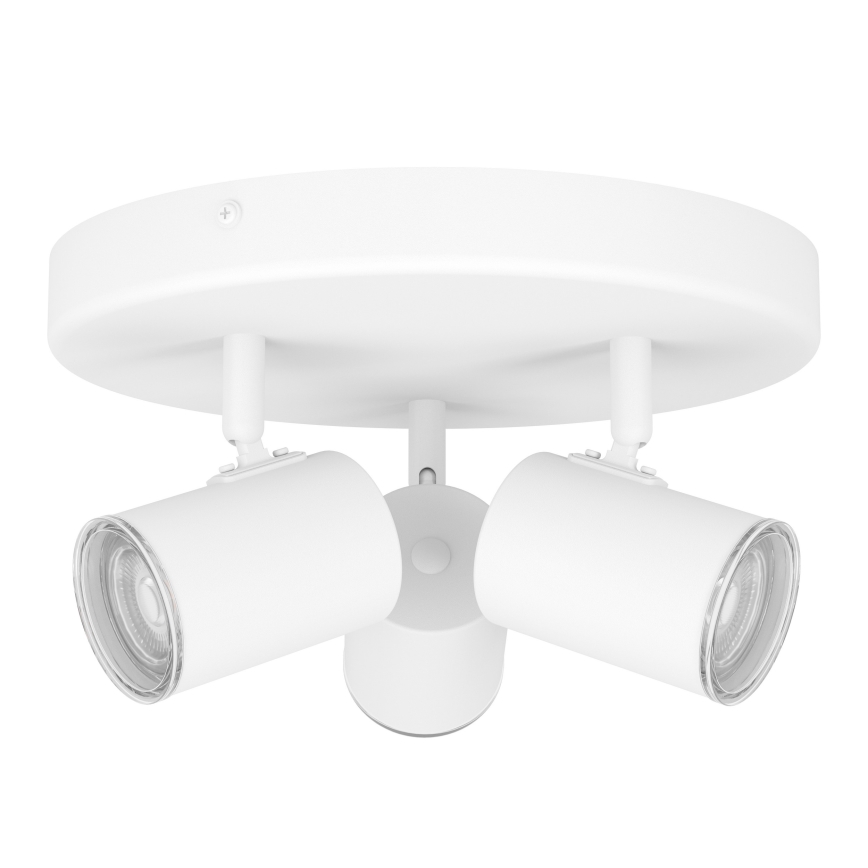 Eglo - Φωτιστικό σποτ μπάνιου 3xGU10/5W/230V pr. 25 cm IP44 λευκό