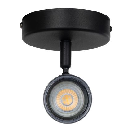 Eglo - Επιτοίχιο σποτ μπάνιου 1xGU10/5W/230V IP44 μαύρο