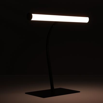 Eglo - Επιτραπέζιο φωτιστικό LED ρυθμιζόμενης έντασης με λειτουργία αφής LED/5W/230V 2700/4000/6500K μαύρο χρώμιο