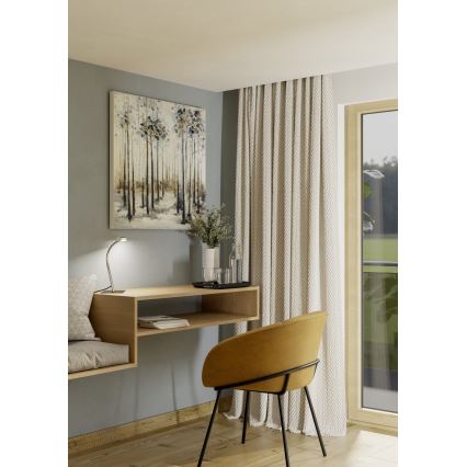 Eglo - LED Ρυθμιζόμενη επιτραπέζια λάμπα αφής LED/5W/230V 2700/4000/6500K ματ χρώμιο