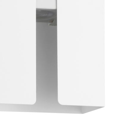 Eglo - Επιτοίχιο φωτιστικό εξωτερικού χώρου LED 2xLED/4W/230V 2700/4000/6000K. IP44 λευκό